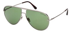 TOMFORD 924/S 12N 60 Gümüş Unisex Güneş Gözlüğü - TOMFORD