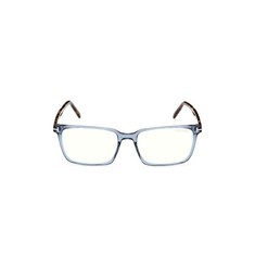 TOMFORD 5802/B/V 090 55 İki Renk Unisex Mavi Filtreli Gözlük 