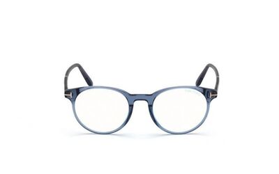 TOMFORD Unisex Mavi Mavi Filtreli Gözlük 5695/B/V 090 49