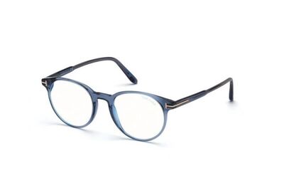 TOMFORD Unisex Mavi Mavi Filtreli Gözlük 5695/B/V 090 49