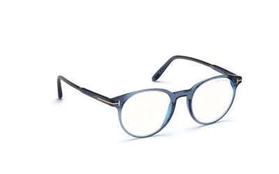 TOMFORD Unisex Mavi Mavi Filtreli Gözlük 5695/B/V 090 49