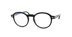 TOMFORD Unisex Siyah Mavi Filtreli Gözlük 5606 B 001 48 - Thumbnail