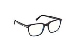 TOMFORD Unisex Siyah Mavi Filtreli Gözlük 5818/B/V 001 51 - Thumbnail