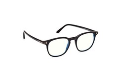 TOMFORD Unisex Siyah Mavi Filtreli Gözlük 5832/B/V 001 48 - Thumbnail