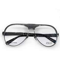 ZILLI 60052 02 60 Gümüş Unisex Mavi Filtreli Gözlük - ZILLI